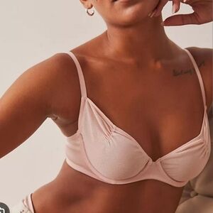 NWT Free People Intimately Mesh Heart Throb Underwire Bra